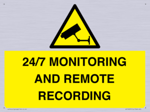 24/7 MONITORING AND REMOTE RECORDING